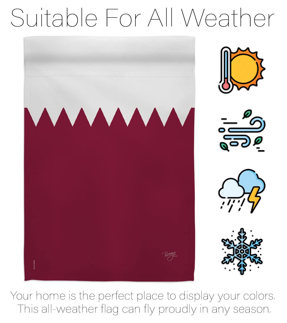 Qatar World Nationality Flag Set 28