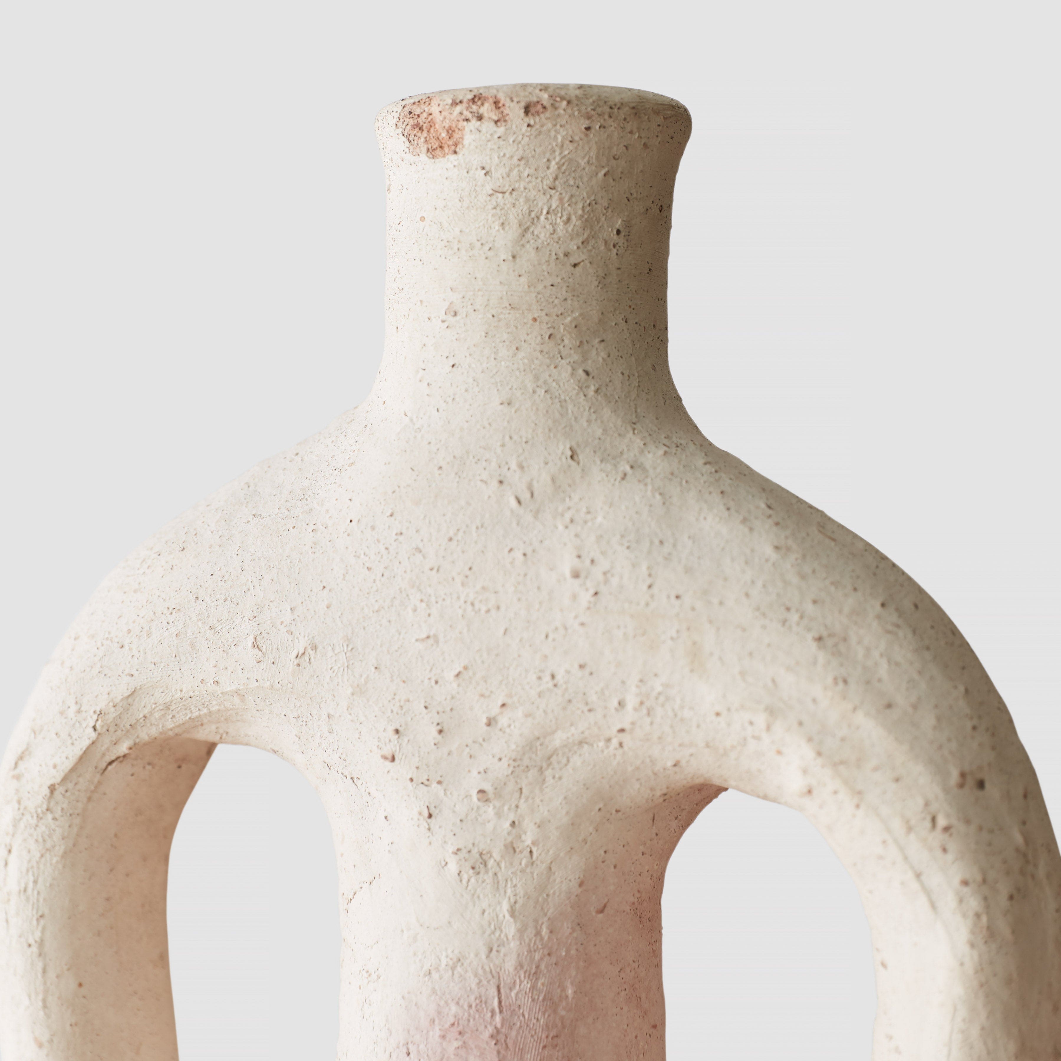 Aya Vase - Modern Ceramic Flower Vase for Home Decor, Wedding Centerpiece & Gift Idea - Perfect for Living Room, Dining Table & Office Desk Decoration