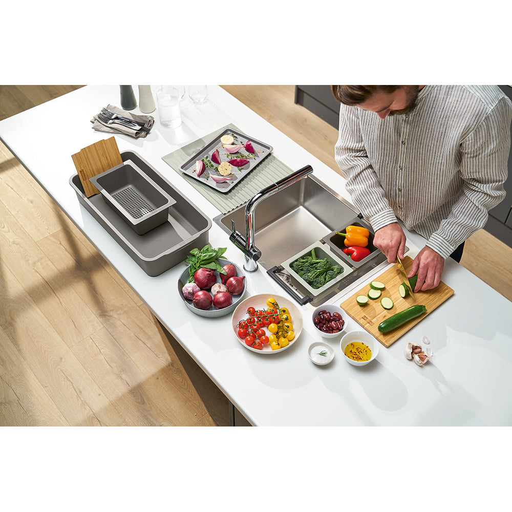 All In Universal Sink Accessory System AIUS300 by Franke - Premium Kitchen Organizer for Dishes, Utensils & Sponges - Perfect for Home, Restaurant & Commercial Use