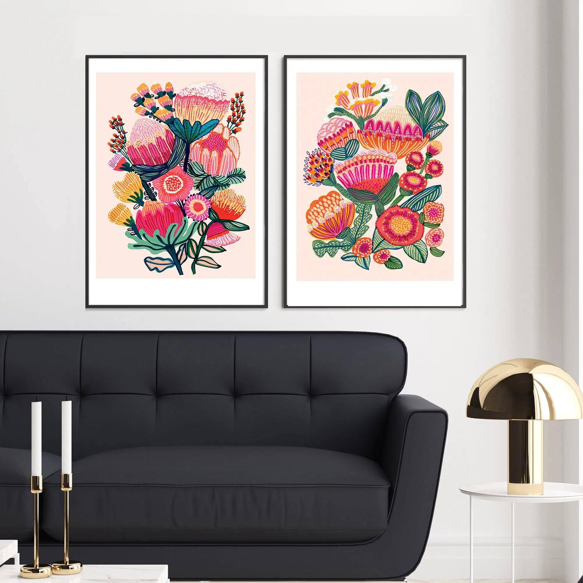 Australian Native Flowers Wall Art Prints - Stunning Floral Decor for Home & Office | Perfect for Living Room, Bedroom & Gifts