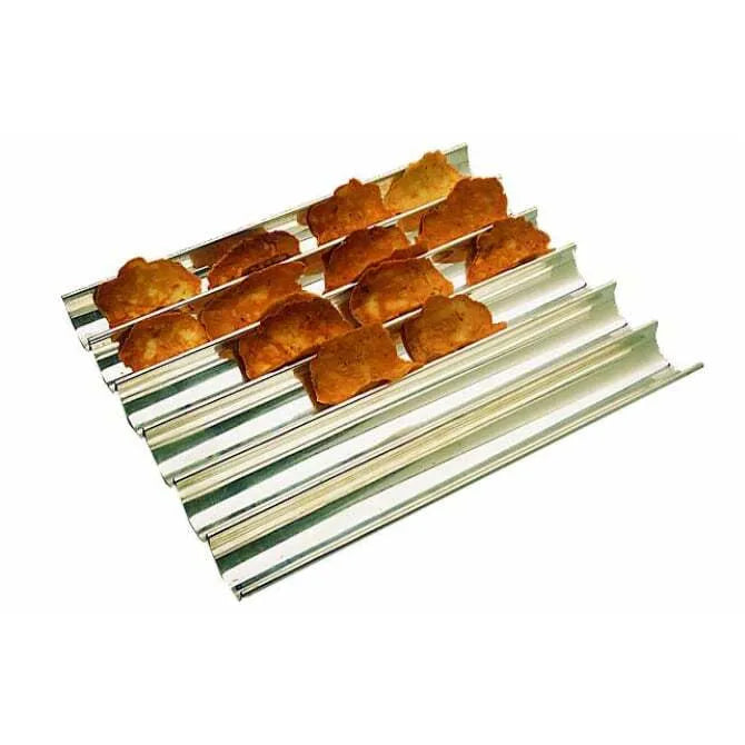 Matfer Non-Stick Tuiles Cookie Baking Sheet - Perfect for Baking Cookies, Pastries, and Desserts at Home or Professional Kitchens