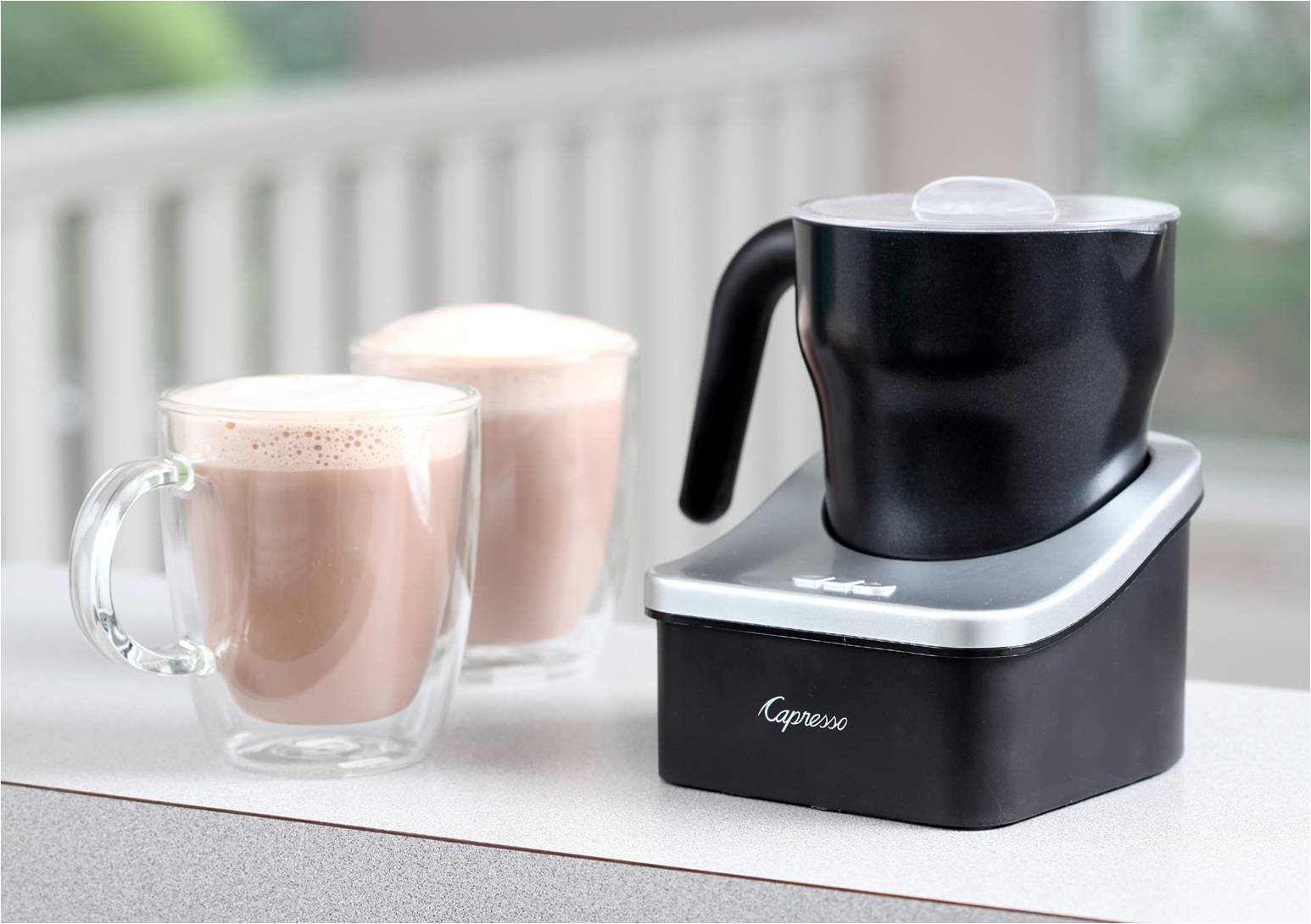 Capresso 202.04 Froth PRO Automatic Milk Frother & Hot Chocolate Maker - Perfect for Lattes, Cappuccinos & Hot Cocoa at Home or Cafe