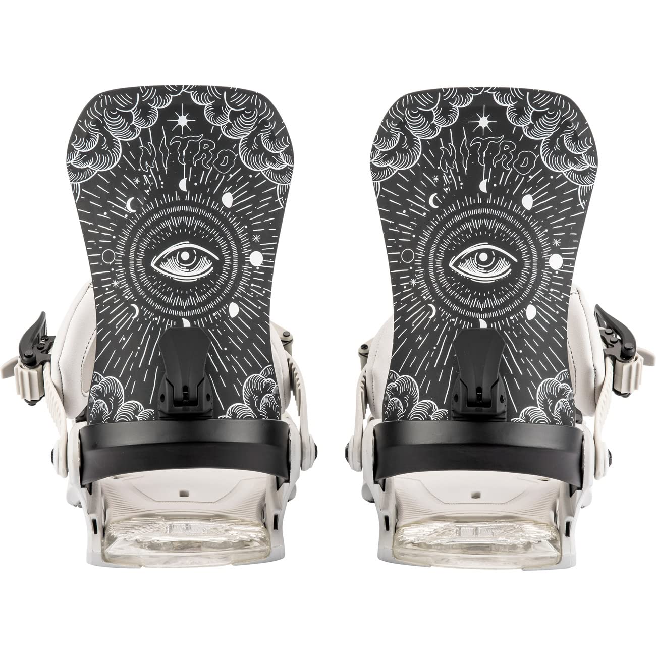 Nitro Men's One '23 All-Terrain Snowboard with Bindings - Perfect for Freeriding, Powder & All-Mountain Performance