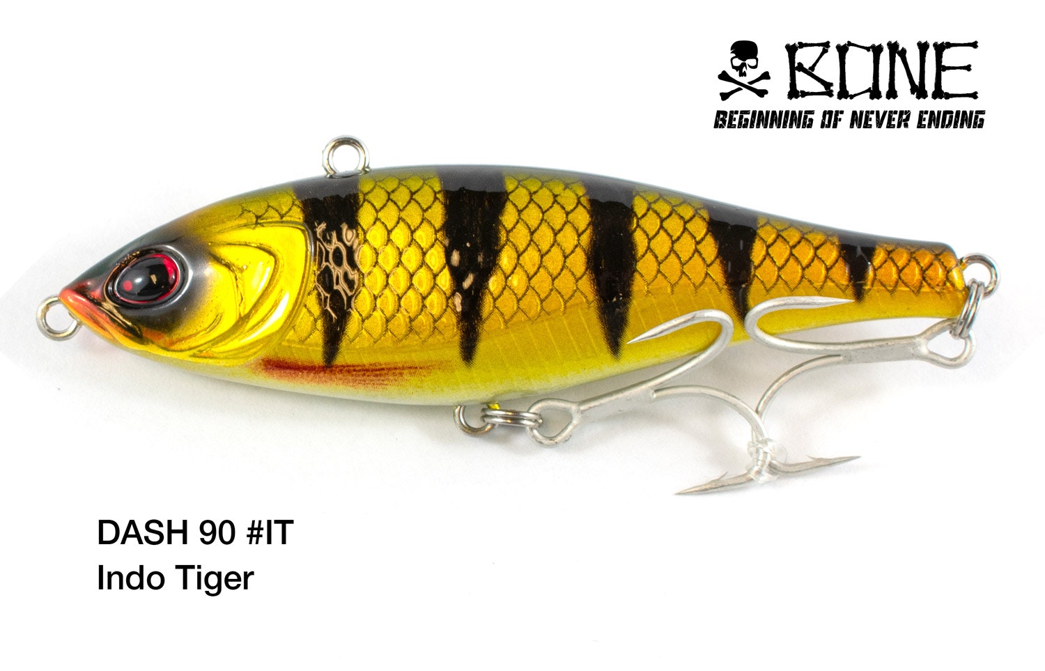 90S Bone Dash Fishing Lure - Premium Bass & Trout Bait for Freshwater & Saltwater - Perfect for Casting, Trolling & Jigging