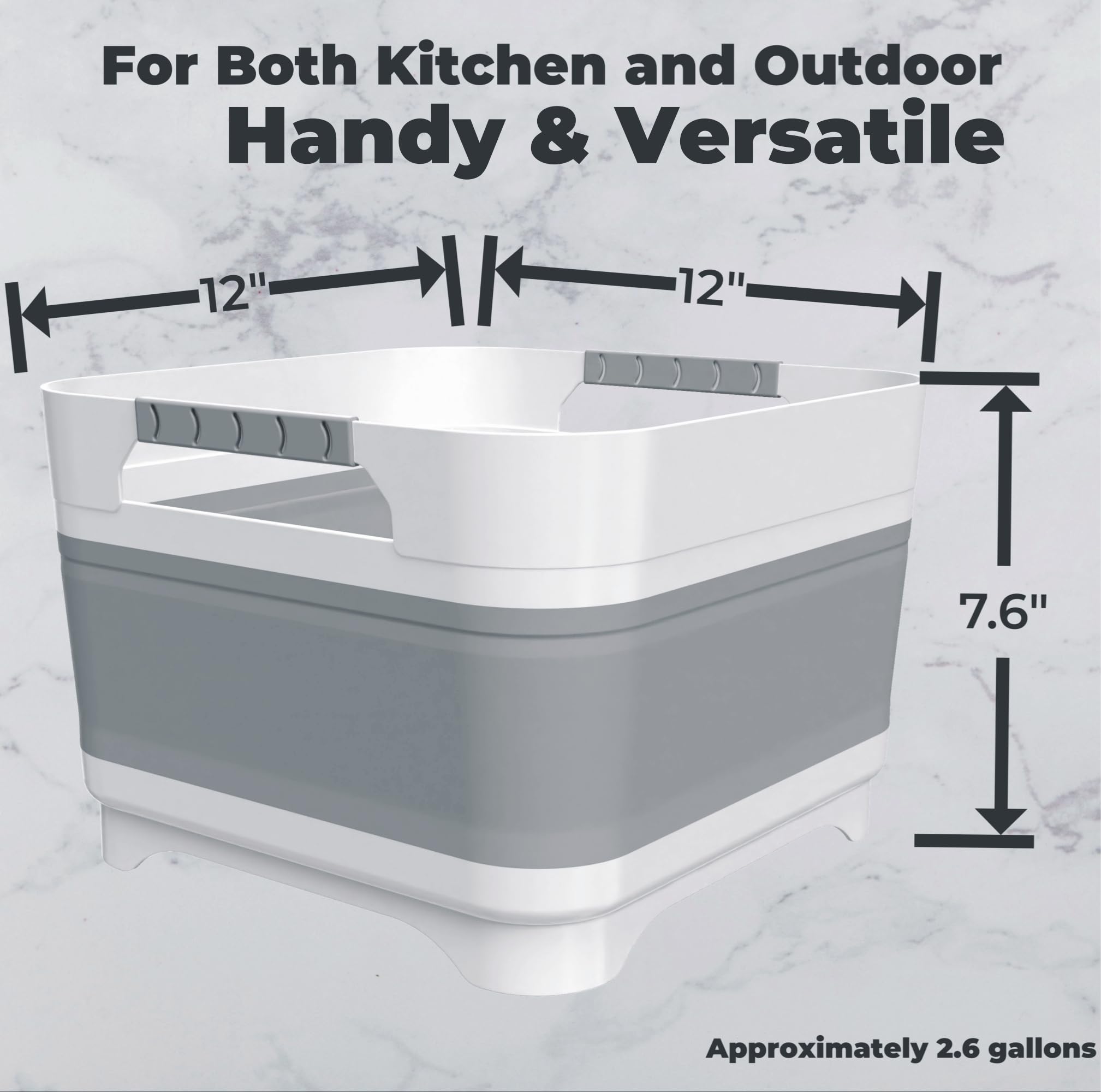 Foldable Baby Bottle Wash Basin - Portable & Versatile Kitchen Sink for RV, Camping, Travel - Durable & Easy to Clean for Home, Outdoor & Baby Care Use