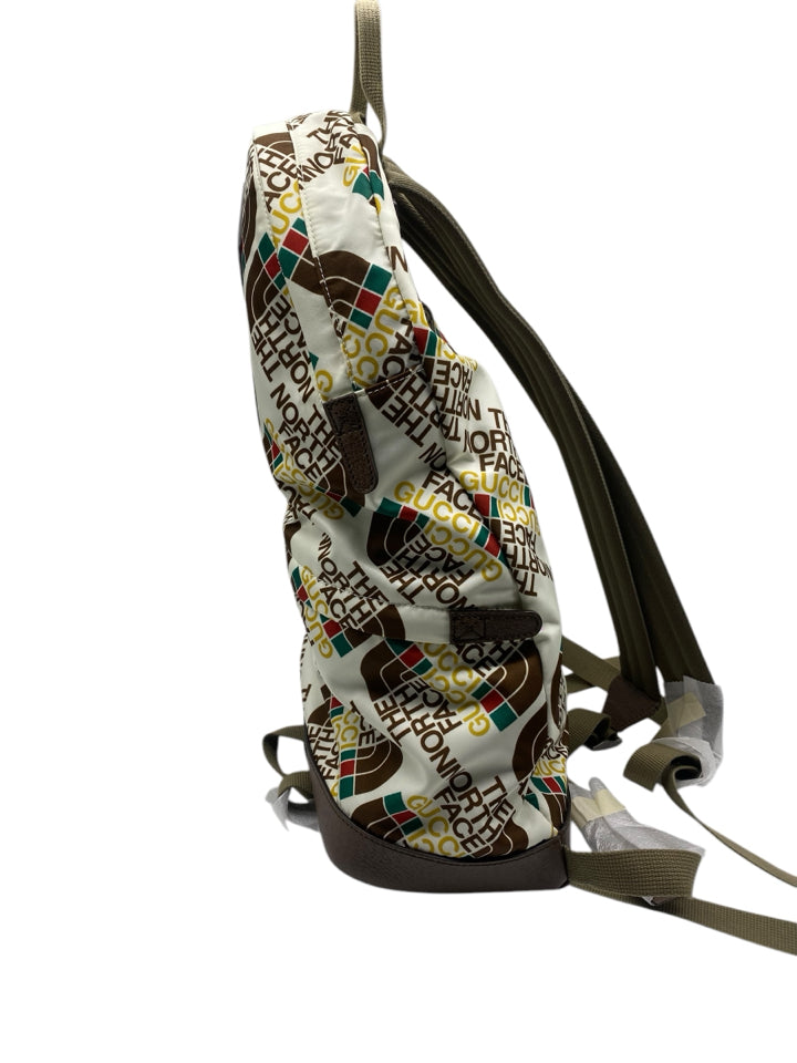 Gucci x The North Face Unisex Waterproof Hiking Backpack - Durable Travel & Outdoor Adventure Backpack for Men & Women