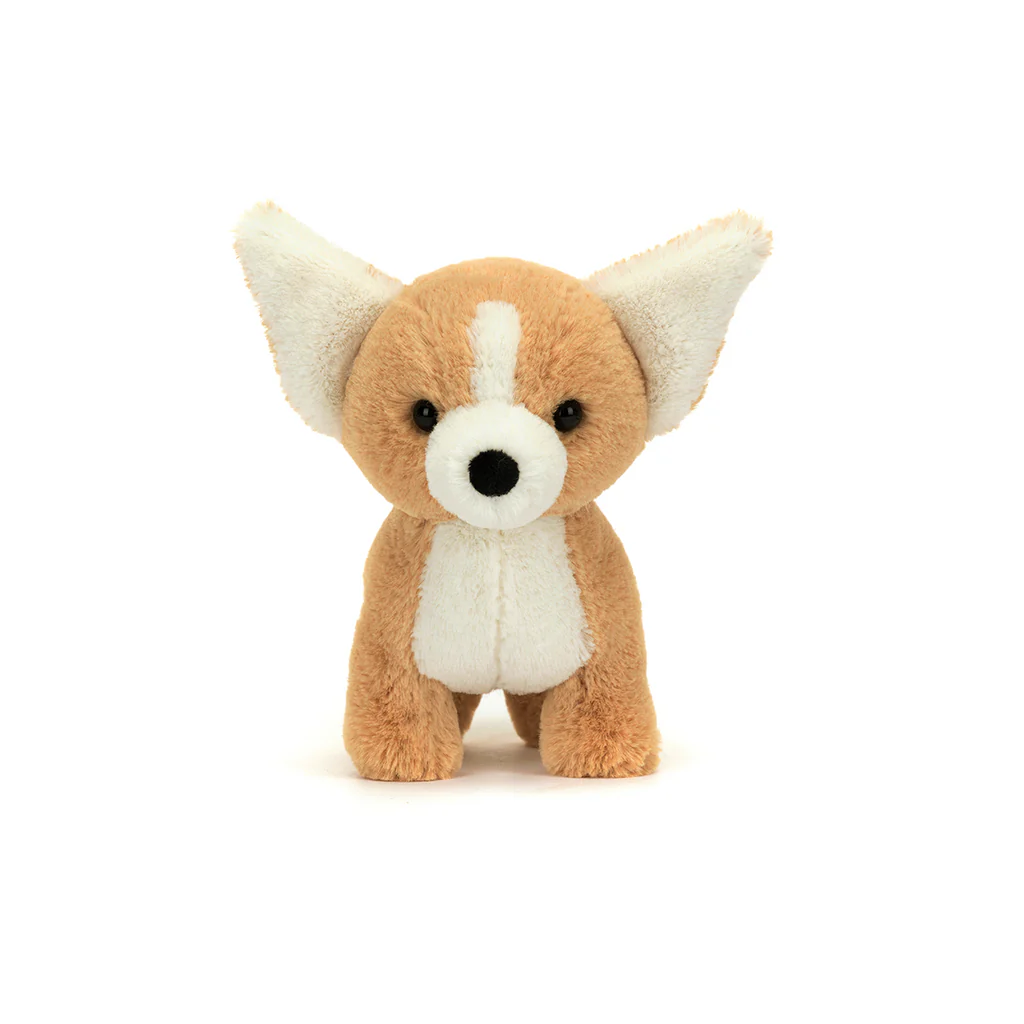 Jellycat Isobel Chihuahua Plush Toy - Soft & Cuddly Stuffed Animal Dog for Kids & Adults | Perfect for Gifts, Nursery Decor, and Comfort Companions