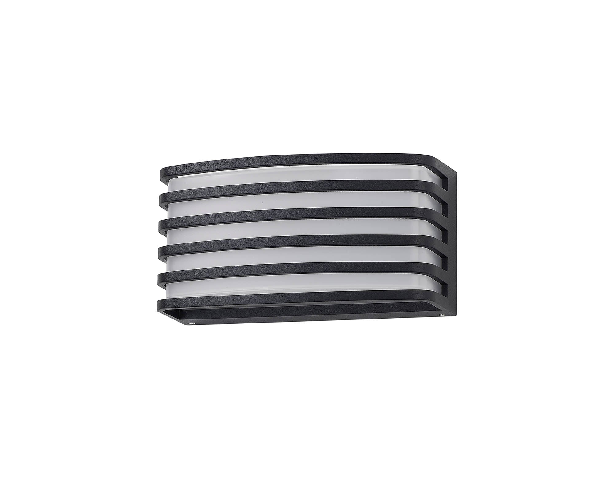 Bilbao Outdoor Wall Light with E27 Socket, IP54 Waterproof, Anthracite/Matt Black/Matt Brown Finish & Opal PC Shade - 2 Years Warranty - Perfect for Patio, Garden, and Porch Lighting