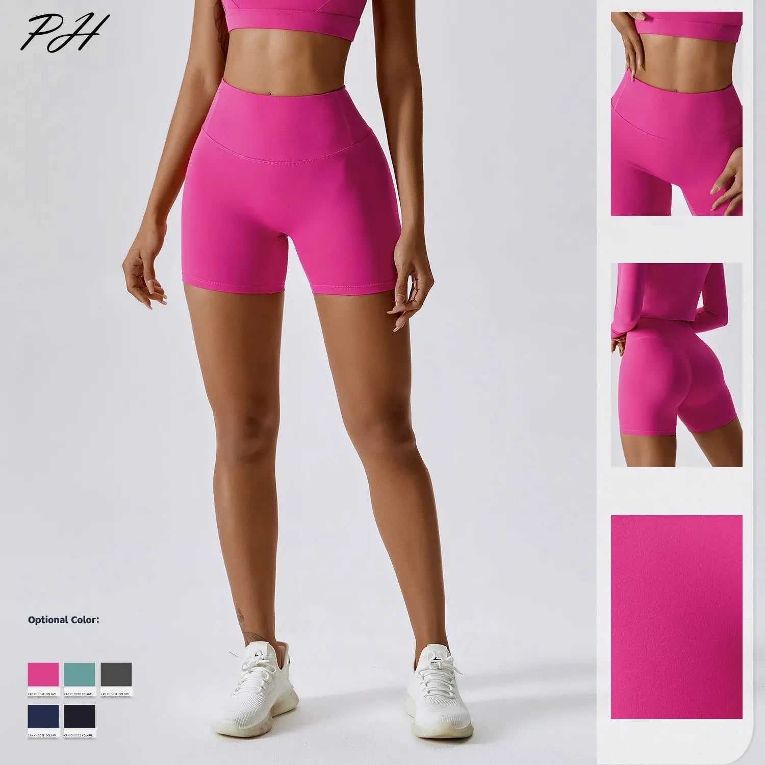 Nude Feeling Yoga Sport Sets for Women - Summer Fitness Workout Clothes with Cross Back Sports Bra & Gym Shorts | Perfect for Yoga, Running, Gym & Outdoor Activities