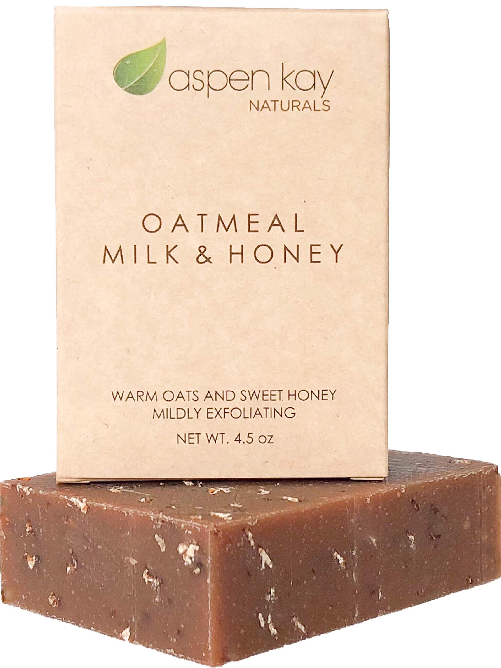 Organic Soap Set with Oatmeal Milk & Honey, Calamine, Dead Sea Mud & Neem Leaf - 4.5oz Bar - Natural Gentle Skincare for Sensitive Skin - Perfect for Daily Cleansing, Relaxation & Gift Giving