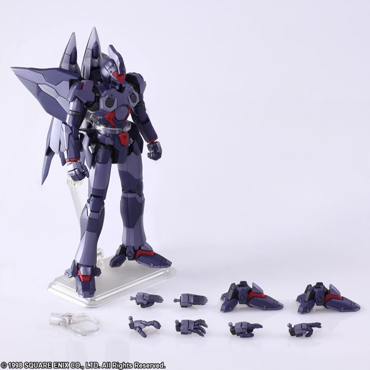 Xenogears Weltall Action Figure by Square Enix - Bring Arts Collectible Model for Anime Fans & Gamers - Perfect for Display, Cosplay, and Gift Giving