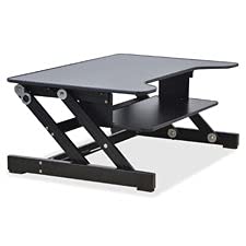 Adjustable Desk Riser Stand - Ergonomic Height Adjustable Laptop & Monitor Stand for Home & Office Workspace - Perfect for Standing Desk Setup, Computer Workstation & Home Office Organization