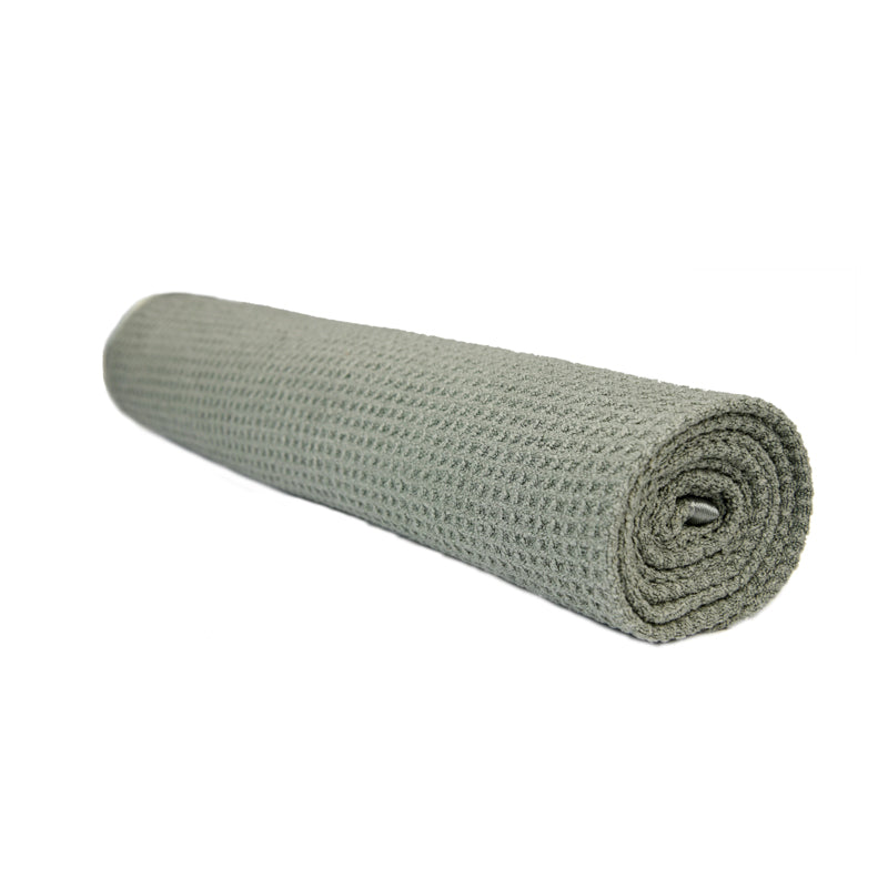 Premium Waffle Weave Microfiber Towel - 25x36 Inches, 380GSM - Ultra Absorbent & Quick Drying for Gym, Spa, Beach & Home Use