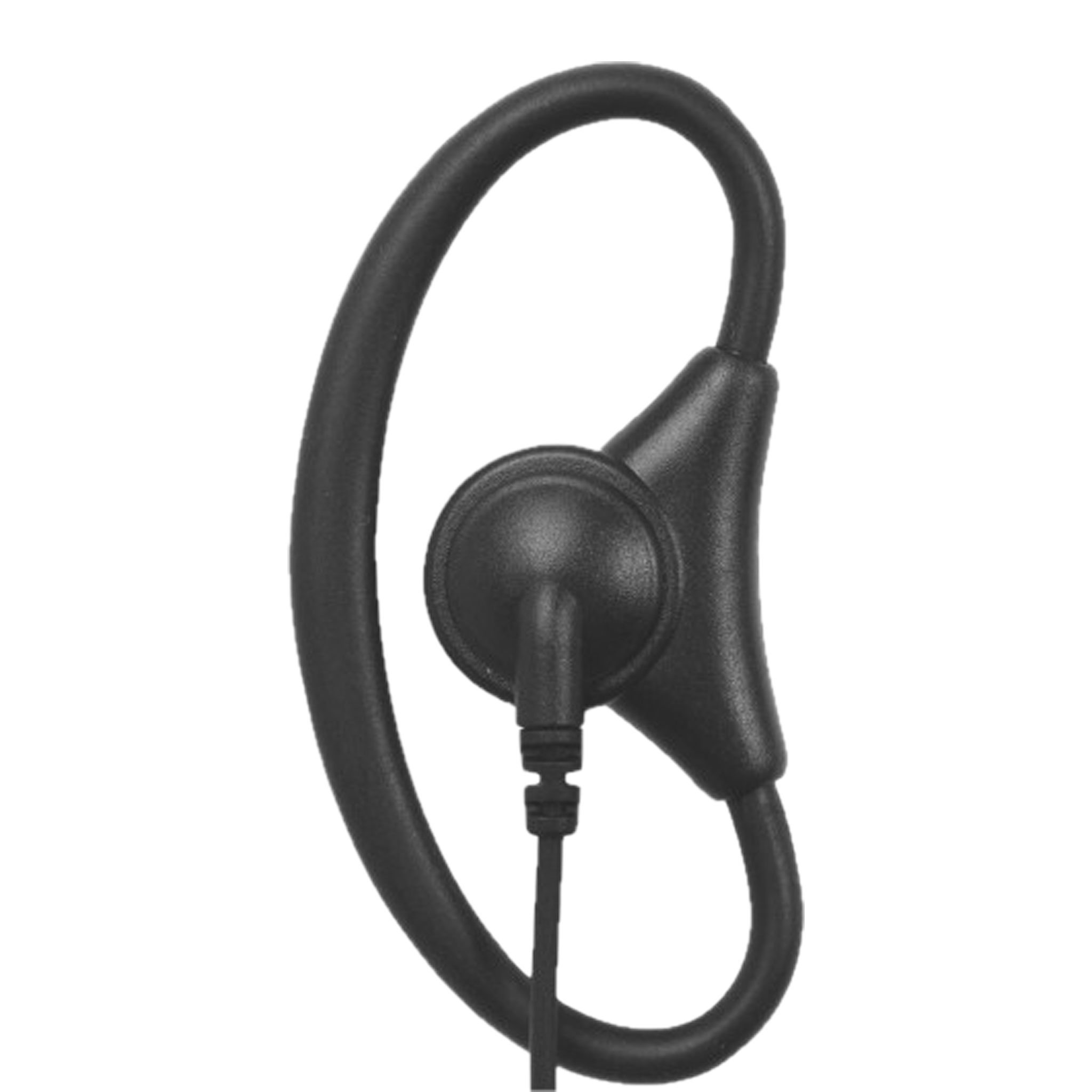 Atlantic Radio DRA+1W H8 D Ring 1 Wire Earpiece - Secure & Clear Communication for Security, Law Enforcement & Surveillance Professionals
