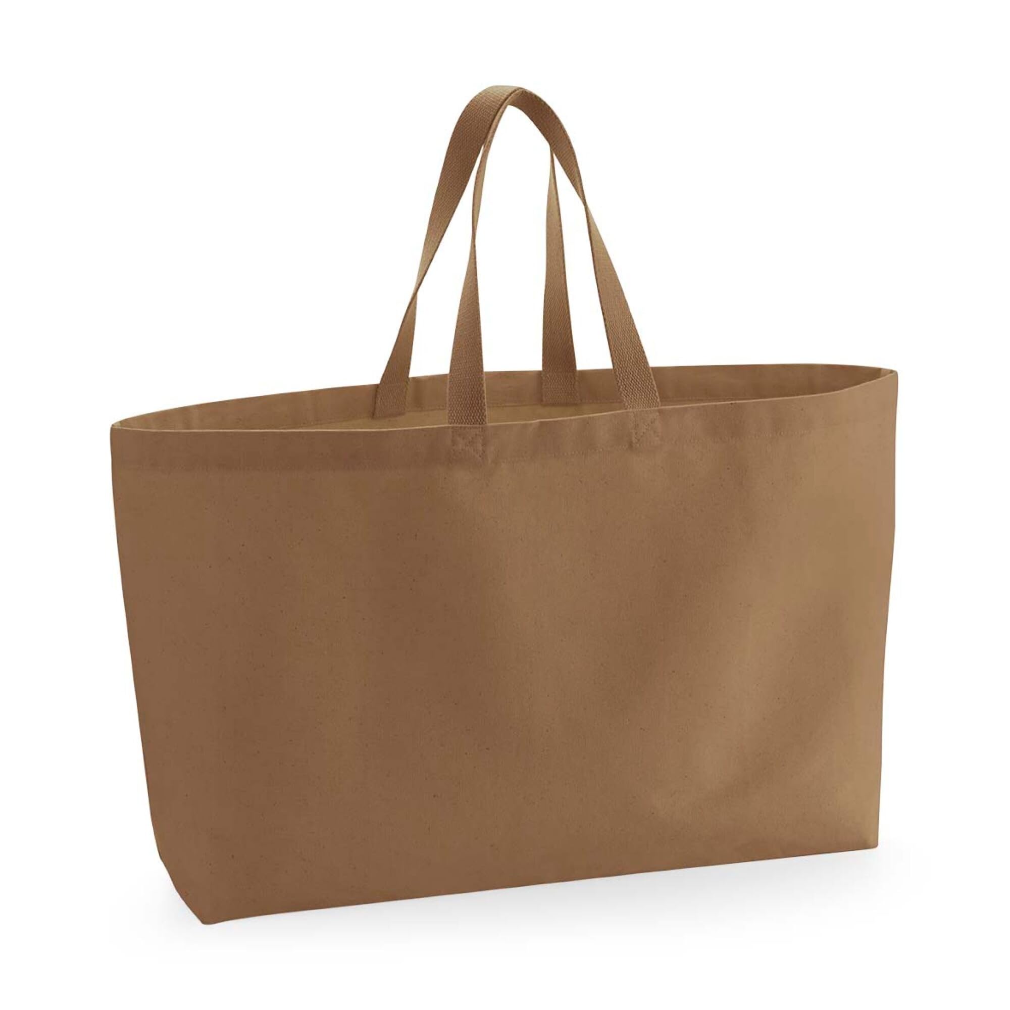 Stylish Large Canvas Tote Bag for Women - Durable Eco-Friendly Shopper with Long Handles - Perfect for Work, Beach, Grocery Shopping & Daily Use