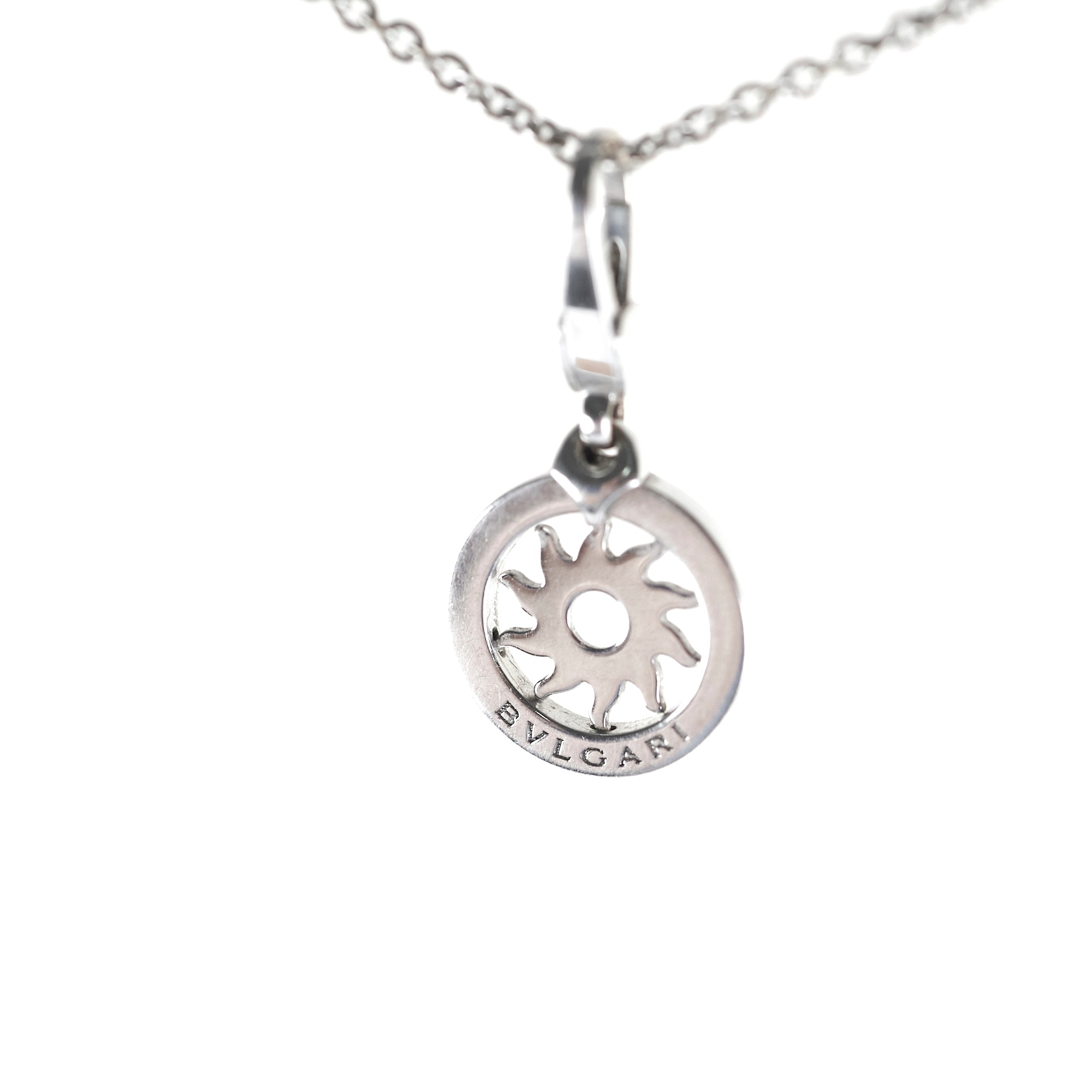 Bvlgari Todon Sun Pendant Necklace - 18K Gold Luxury Jewelry for Women, Elegant Sun Charm Necklace - Perfect for Gifts, Parties & Everyday Wear