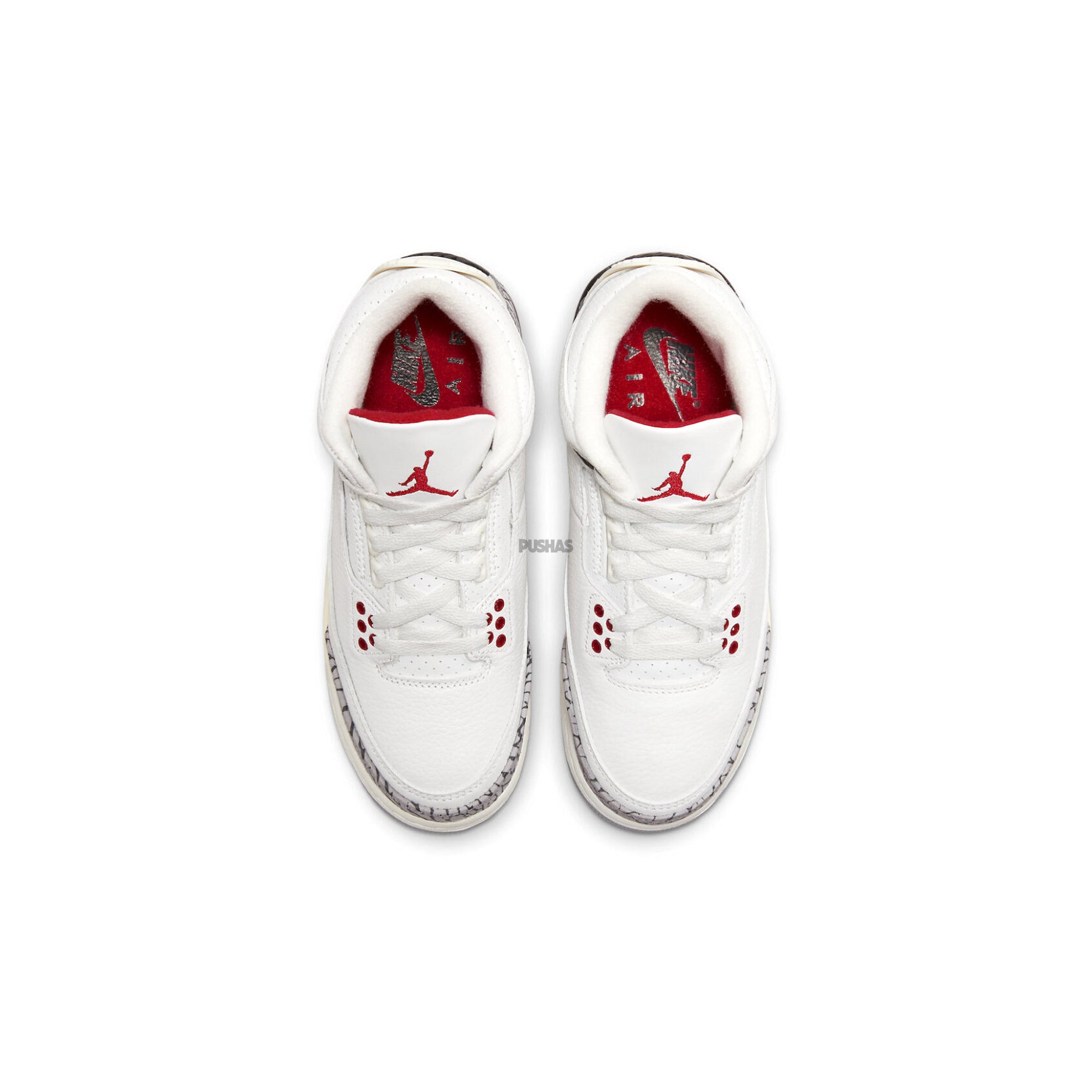 Air Jordan 3 Retro 'White Cement Reimagined' TD Sneakers (2023) - Men's Basketball Shoes for Casual Wear & Street Style