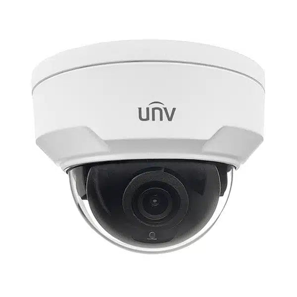 Uniview IPC324SR3 DSF28KM 4MP HD Vandal-Resistant IR Fixed Dome Security Camera with 2.8mm Lens - Ideal for Indoor/Outdoor Surveillance, Home & Business Security Monitoring