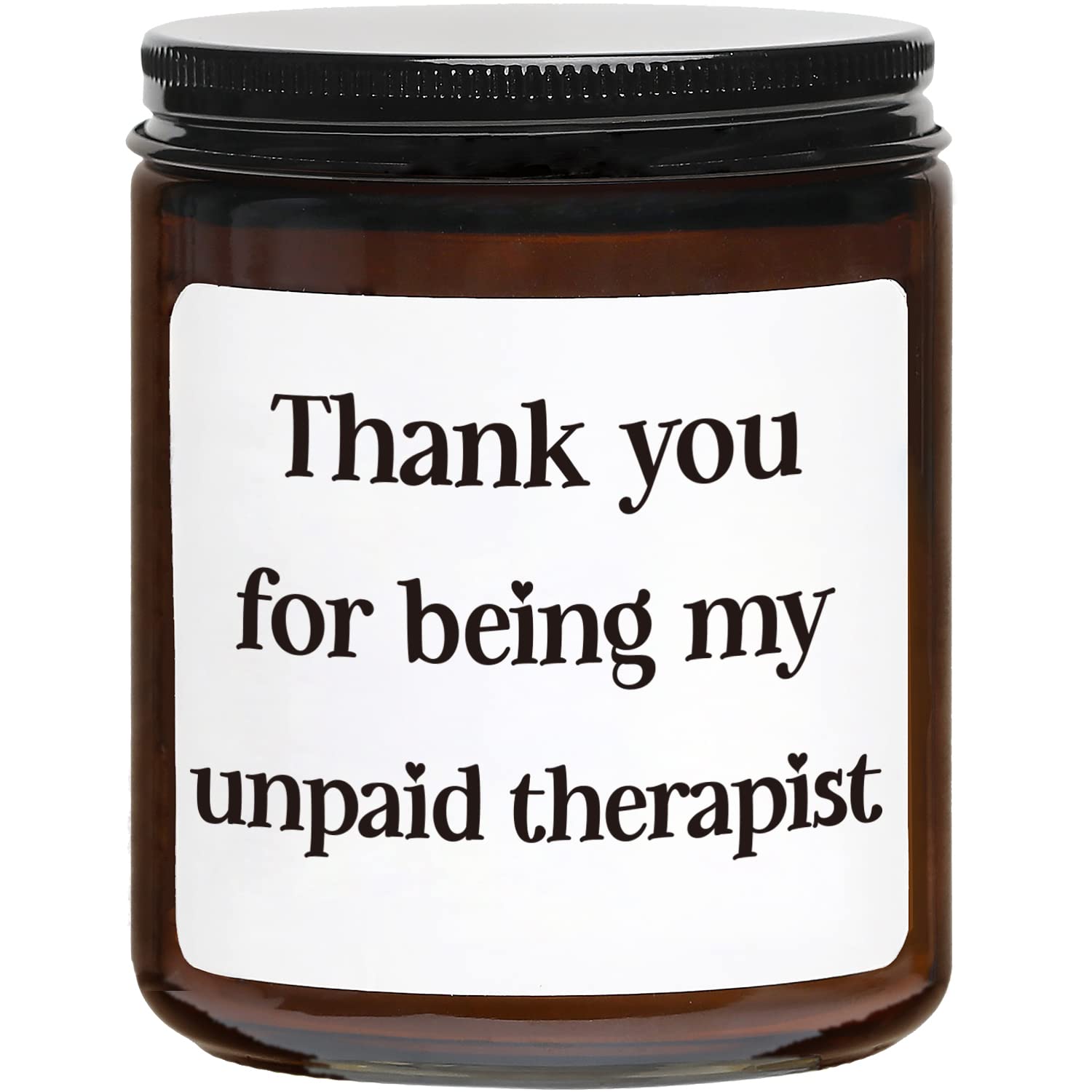 Lavender Scented Candles - Funny Thank You Gifts for Women, Nurses, Coworkers, Best Friends & Teachers | Friendship Birthday Present | Relaxing Aromatherapy for Home, Office & Spa