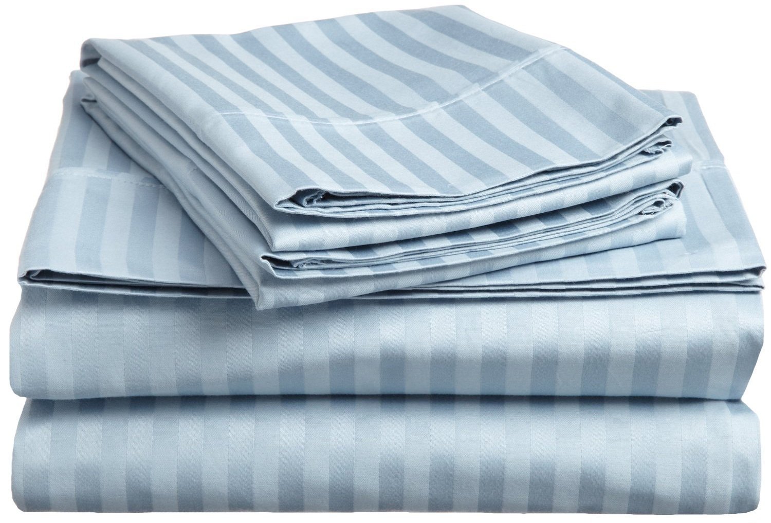 Premium 1000 Thread Count 100% Egyptian Cotton King Size Sheet Set - 4-Piece Luxury Bedding with Extra Deep Pockets (26