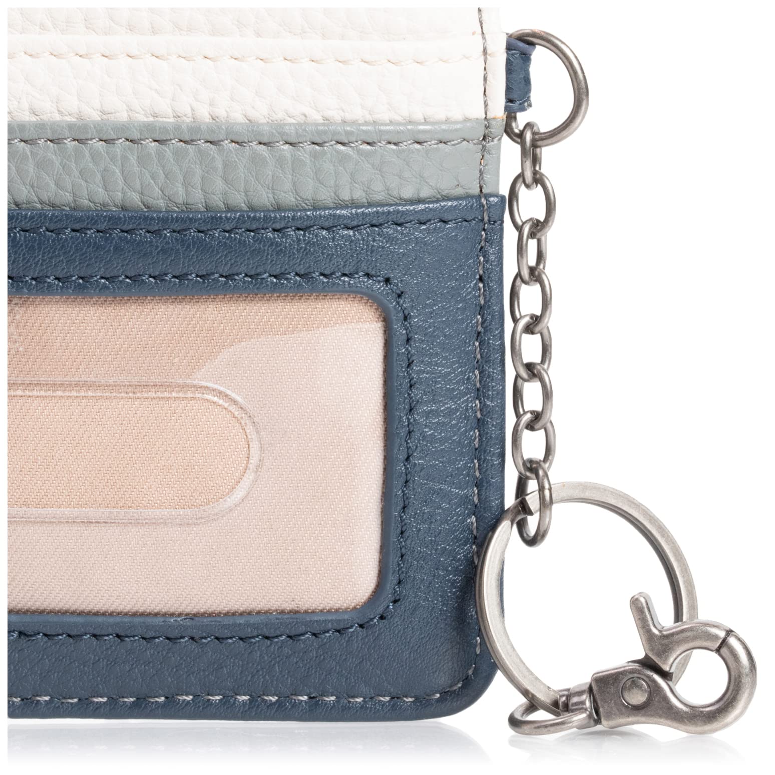 The Sak Iris Genuine Leather Wallet for Women - Slim RFID Blocking Card Holder with Keychain, Perfect for Everyday Use, Travel & Gift Giving