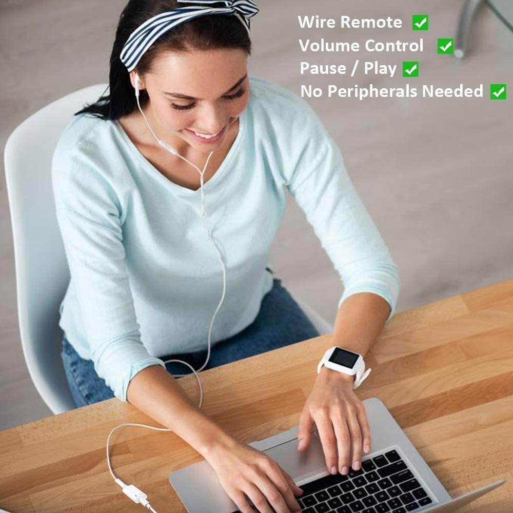 USB C to Lightning Adapter for iPhone 16/15/Pro Max - 60W Fast Charging & HiFi Audio - Compatible with Galaxy S24/S23, Pixel 9/8/7/6 - Perfect for Travel, Office & Home Use