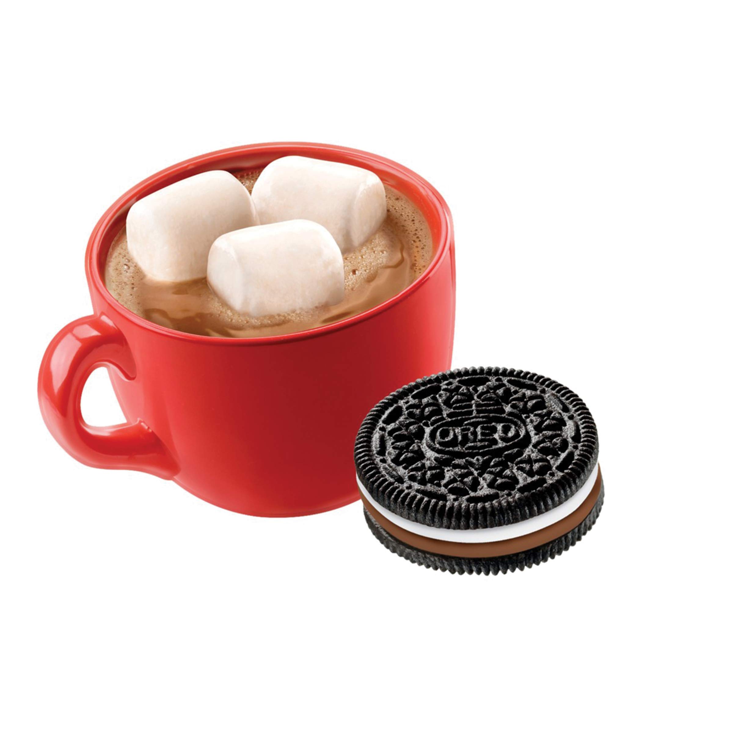 Oreo Hot Cocoa Chocolate Sandwich Cookies - Limited Edition Holiday Treat (10.7 oz) - Perfect for Christmas Gifts, Stocking Stuffers & Winter Snacking