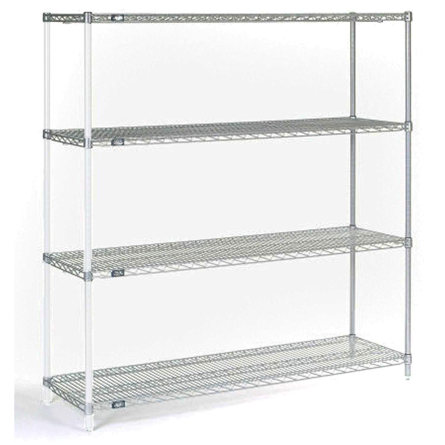 Nexel Chrome Wire Shelving Add-On - 48