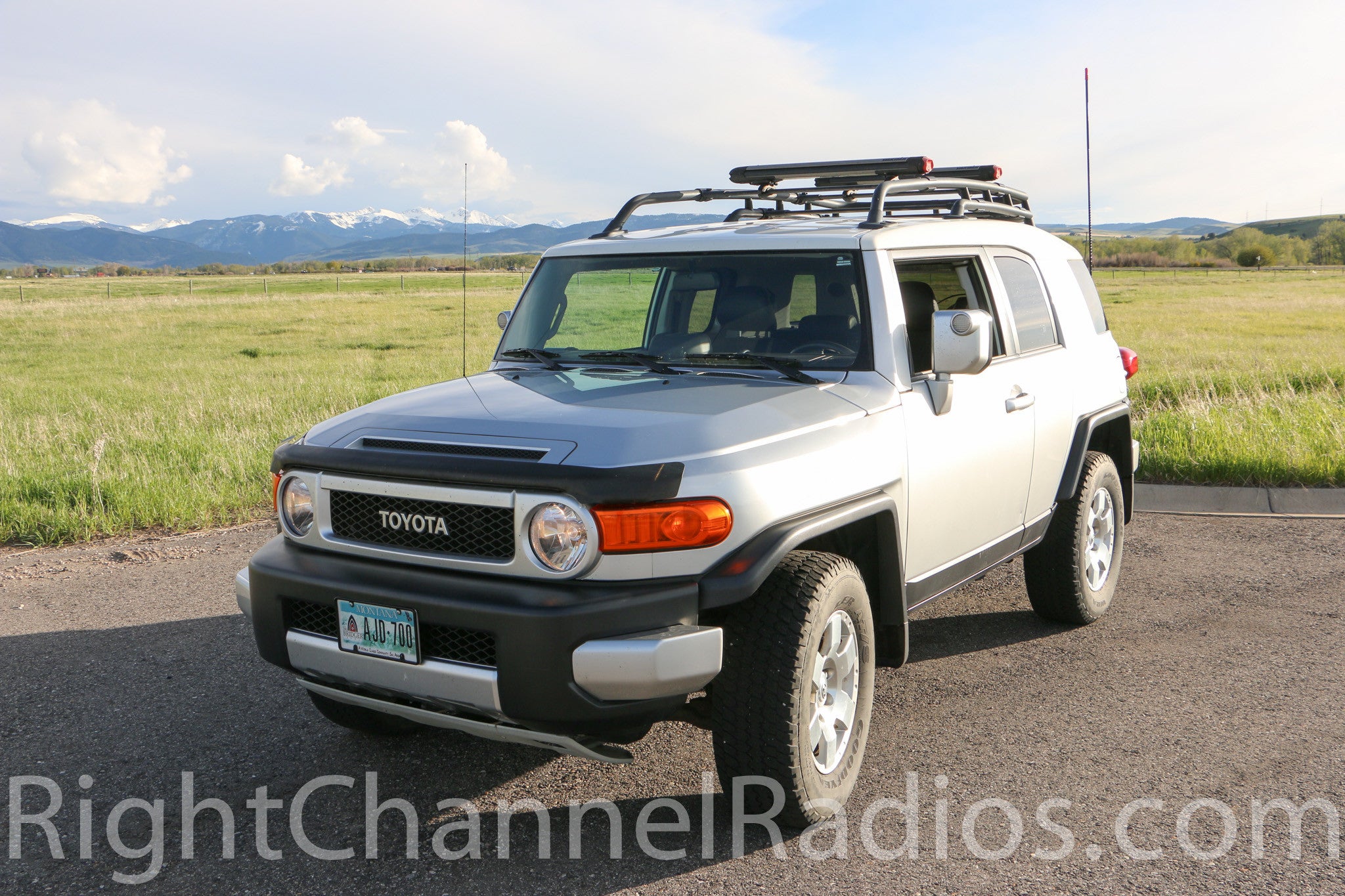President Bill II Jeep & Off Road CB Radio Kit - 40 Channel CB Radio with PA System & Weather Alerts for Off-Roading, Trucking & Emergency Communication