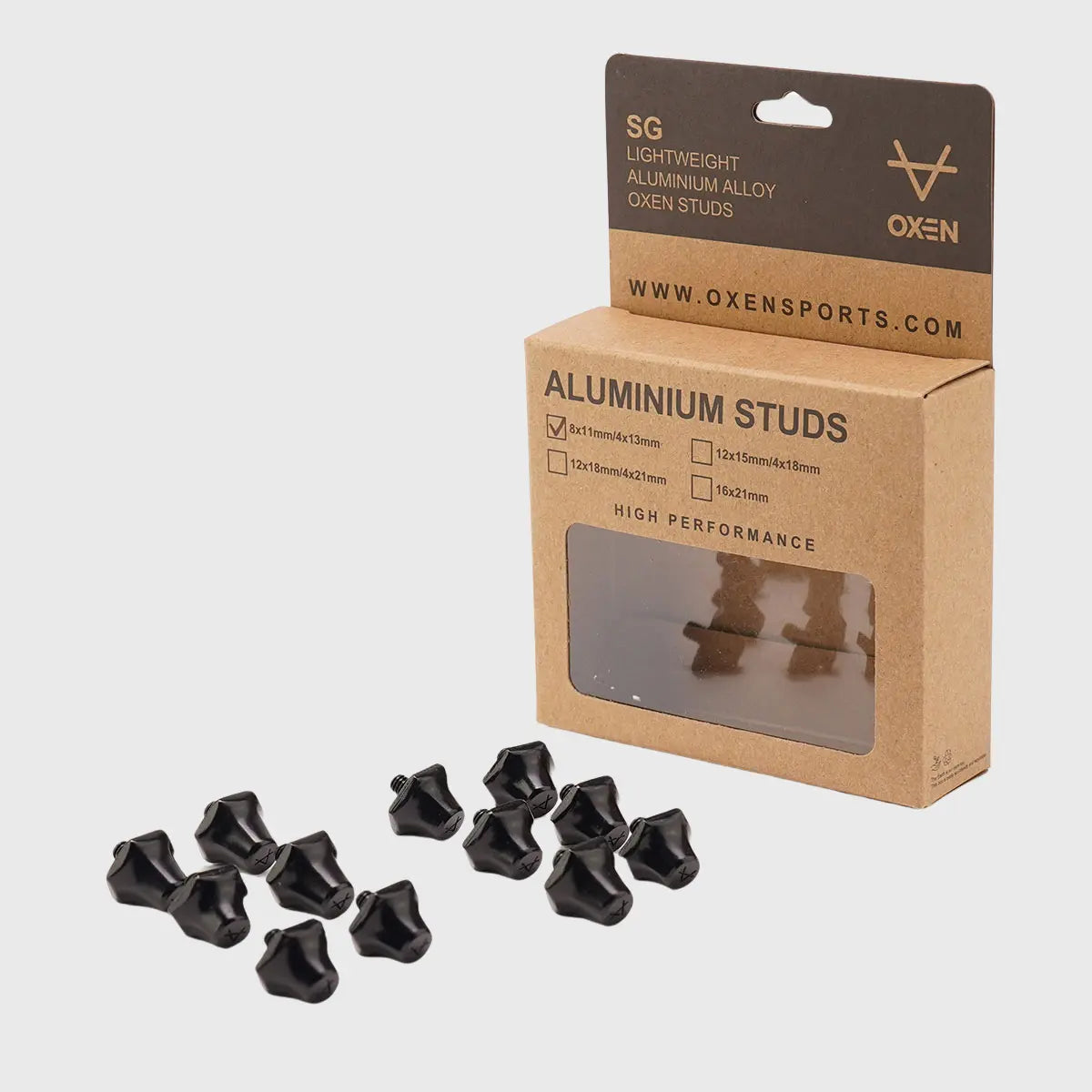 Oxen Black Stud Pack - Durable and Stylish Earrings for Men & Women - Perfect for Parties, Weddings, and Everyday Wear