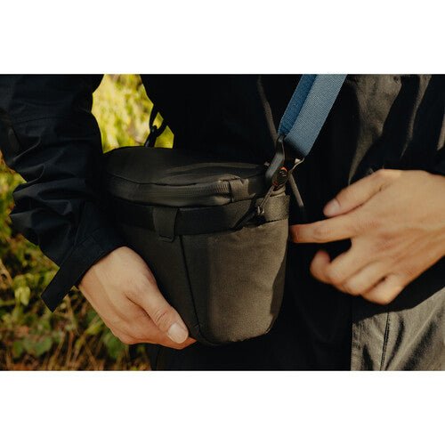 Peak Design Camera Cube V2 (Black, X Small) - Waterproof DSLR Camera Case for Travel & Outdoor Photography - Perfect for Hiking, Camping & Airplane Carry-On