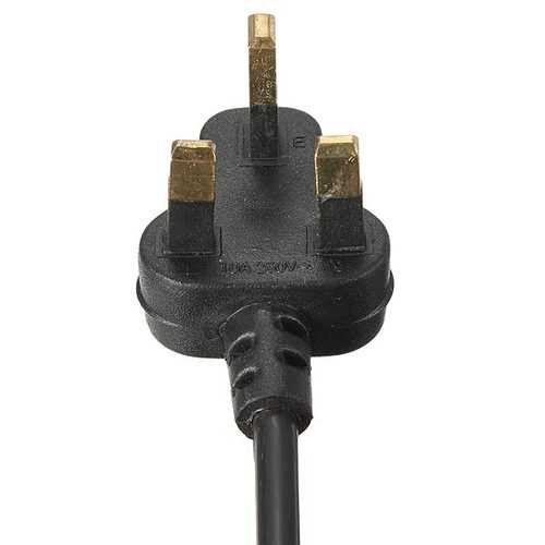 Universal AC Power Supply Adapter Cord with 3-Prong Plug for Laptops - Perfect for Home, Office & Travel Charging