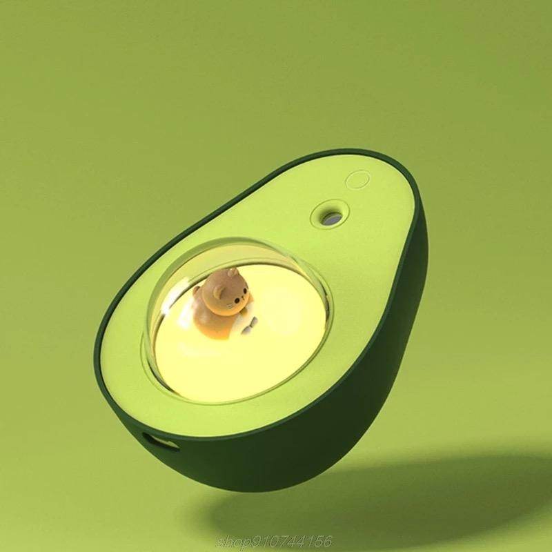 Premium Avocado Humidifier for Home & Office - Ultrasonic Cool Mist Humidifier with Essential Oil Diffuser - Perfect for Bedroom, Nursery, and Dry Skin Relief