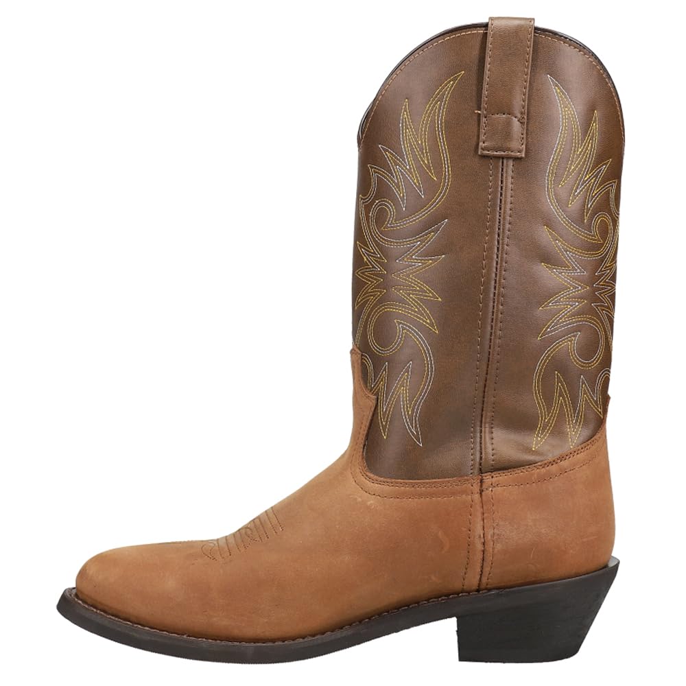 Laredo Men's Paris Western Boots - Genuine Leather Cowboy Boots for Men | Comfortable & Durable Riding Boots for Country, Rodeo & Casual Wear