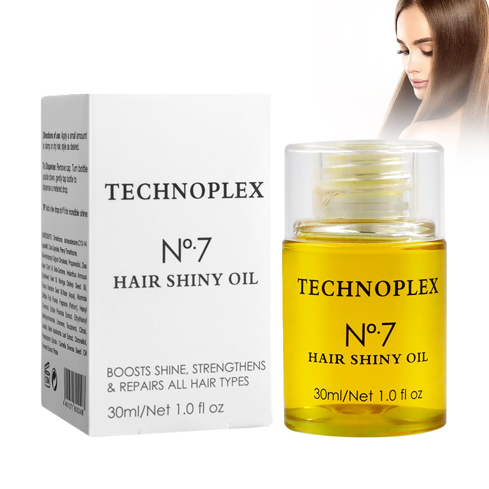 30ml Hair Bonding Repair Oil - Nourishing & Strengthening Treatment for Healthy Hair Growth | 100% Stronger Hair | Perfect for Damaged, Dry & Brittle Hair Care Routine