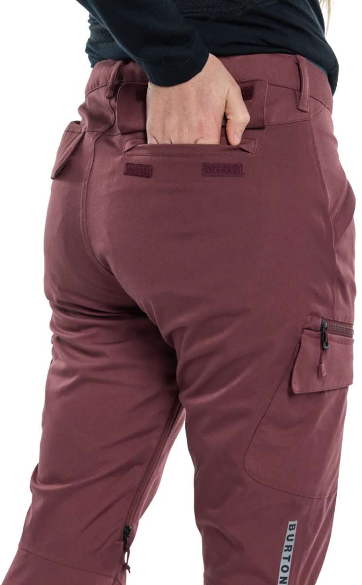Burton Women's Gloria 2 Layer Stretch Snowboard Pants 2024 - Waterproof & Breathable Ski Pants for Winter Sports & Outdoor Activities