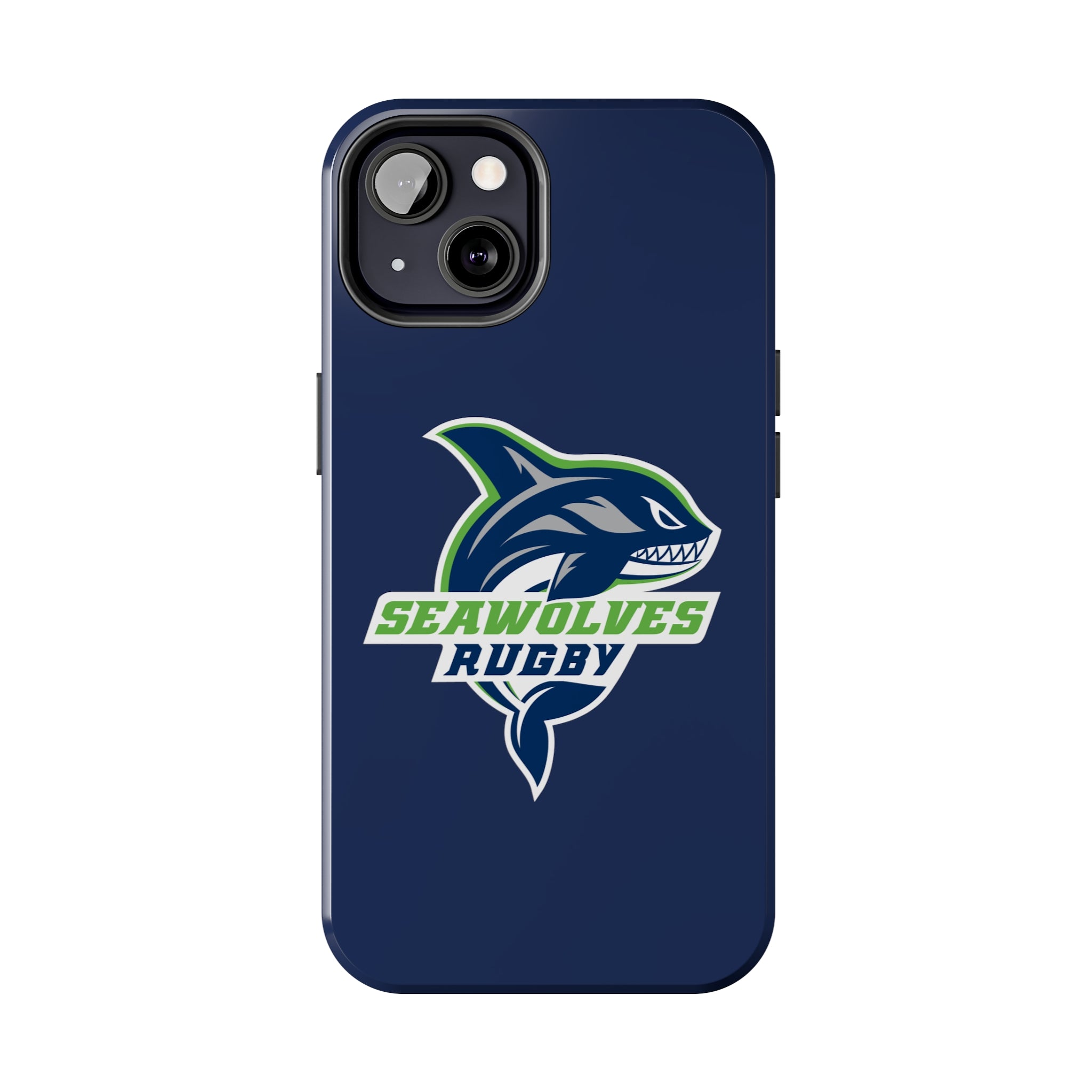Seawolves Navy Rugged Phone Case - Shockproof & Durable Protection for iPhone & Samsung - Perfect for Outdoor Adventures, Work & Daily Use