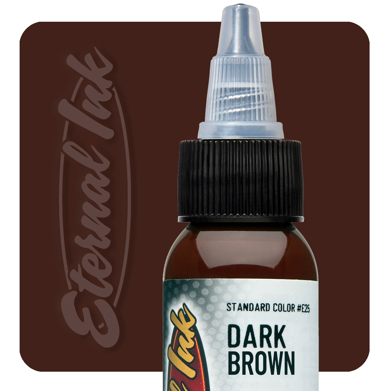Eternal Dark Brown Ink - Premium Quality Fountain Pen Ink for Calligraphy, Writing & Art - Perfect for Journals, Letters & Creative Projects