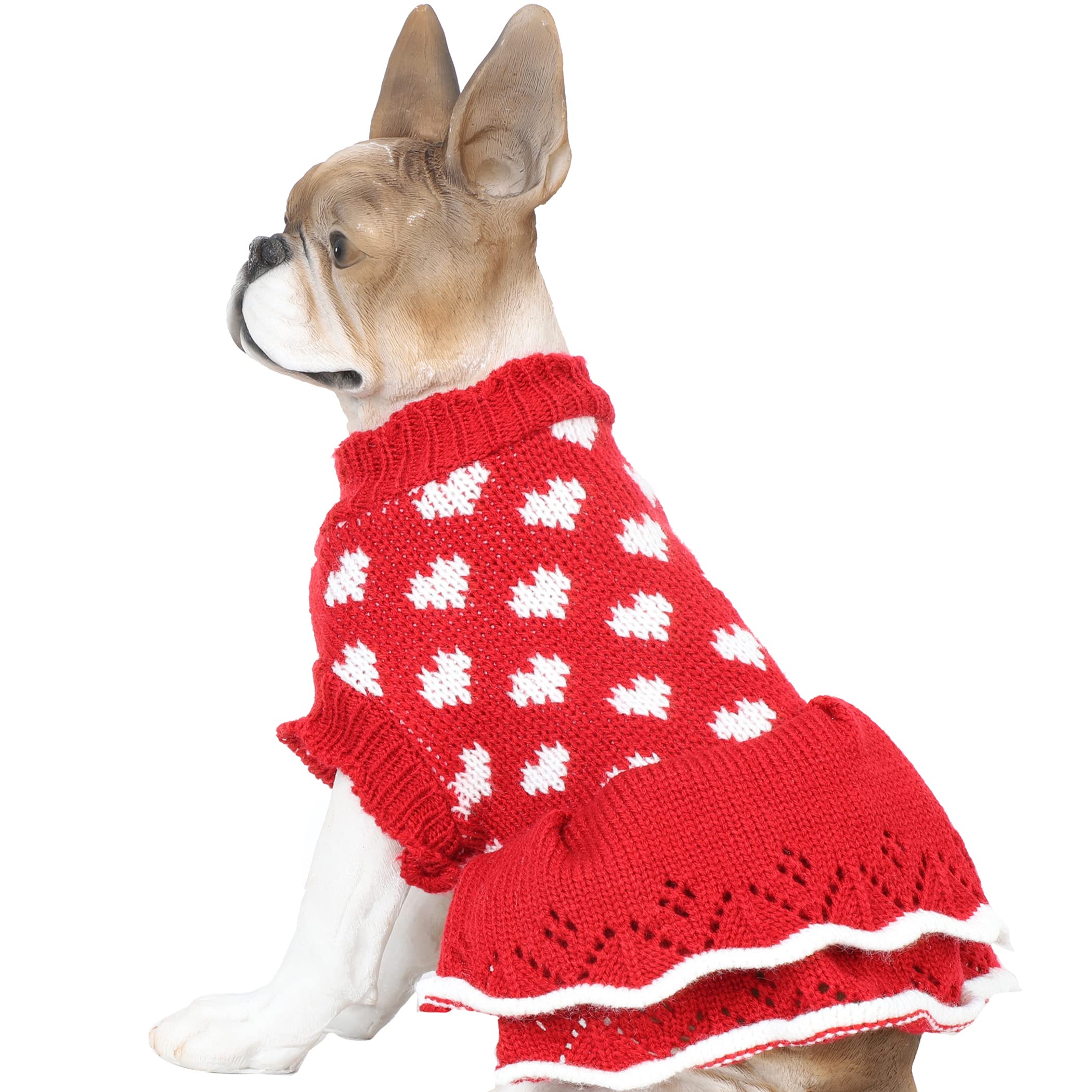 Festive Christmas Dog Sweaters - Santa Pet Apparel for Dogs & Cats | Cozy Holiday Outfits for Pets | Perfect for Xmas Photos & Family Gatherings