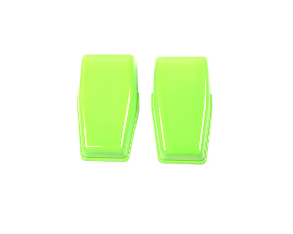 Jeep Wrangler JK Rear Window Hinge Covers Trim - Left & Right Side Set for 2007-2017 JK/JKU Models (Light Green, 2-Piece) | Weather Protection & Style Upgrade for Off-Road Adventures