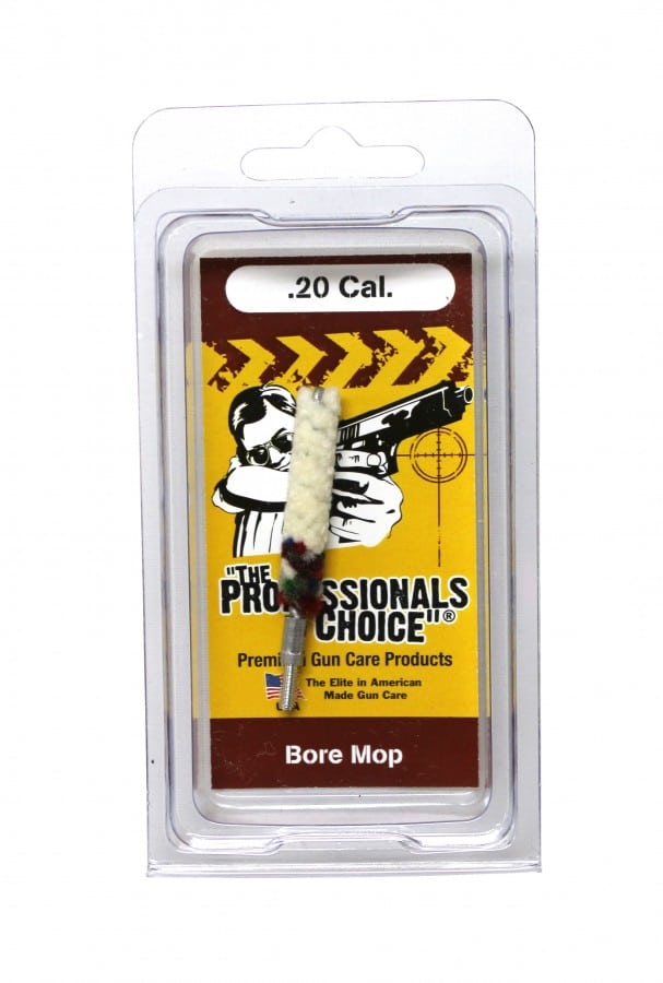 Professional .20 Caliber Bore Cleaning Mop - TPC BM 136 - Gun Cleaning Kit Accessory for Precision Firearm Maintenance | Perfect for Range Days & Hunting Trips