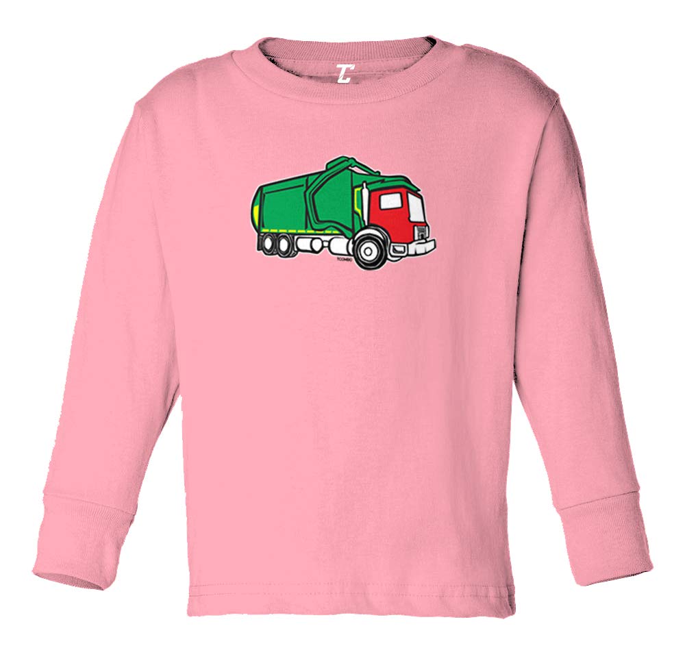 Garbage Truck Graphic Cotton Jersey T-Shirt for Toddlers & Kids - Fun Playtime Outfit for Pretend Play & Outdoor Activities