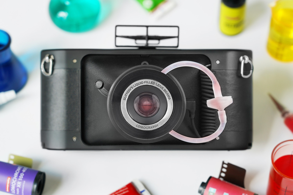 Lomography Hydrochrome Sutton's Panoramic Belair Camera - Vintage Style 35mm Film Camera for Stunning Panoramic Shots, Perfect for Travel, Street Photography & Creative Projects