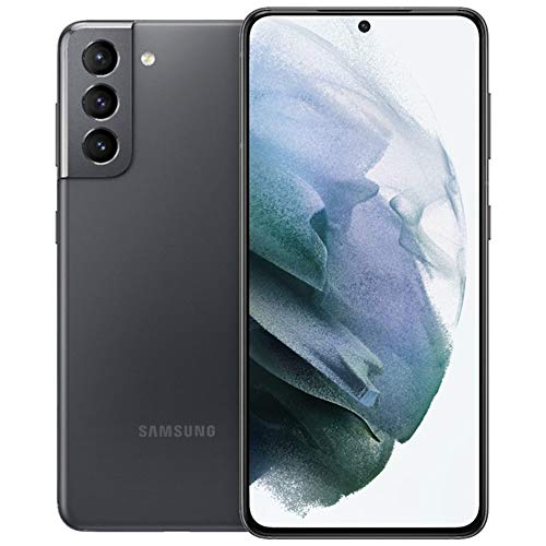 Samsung Galaxy S21 5G Smartphone - US Version 256GB Phantom Gray (Renewed) for AT&T | Fast 5G Speed, Pro-Grade Camera | Perfect for Streaming, Gaming & Business Use