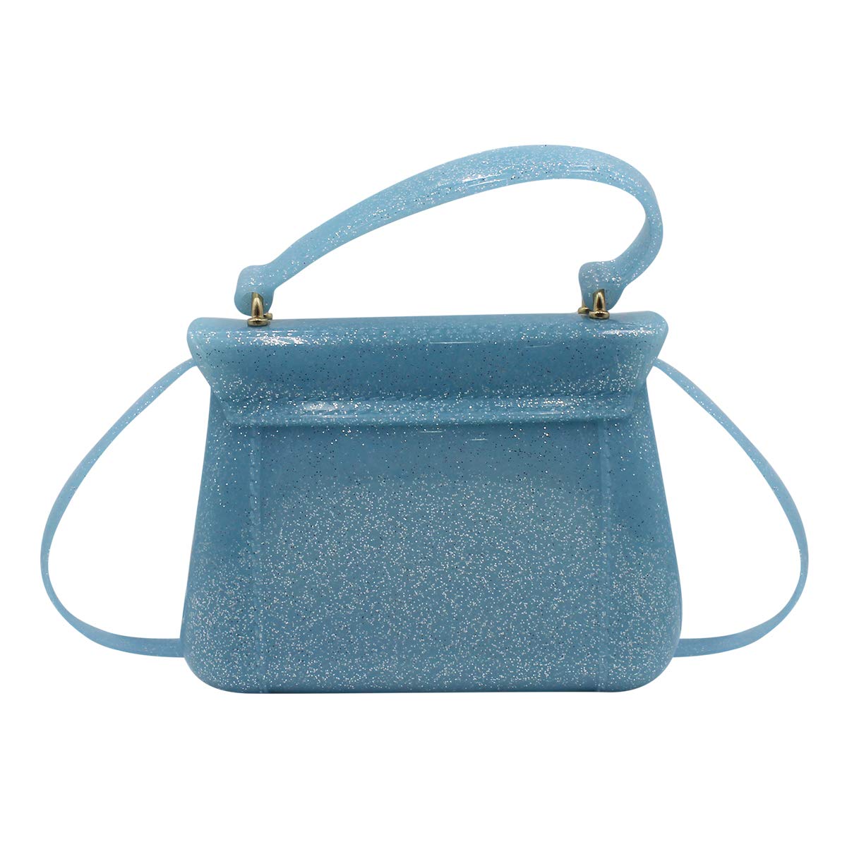 Cute Girls Crossbody Bag - Small Candy Color Jelly Purse for Kids, Shoulder Bag & Tote Handbag for Little Girls | Perfect for School, Parties & Daily Use