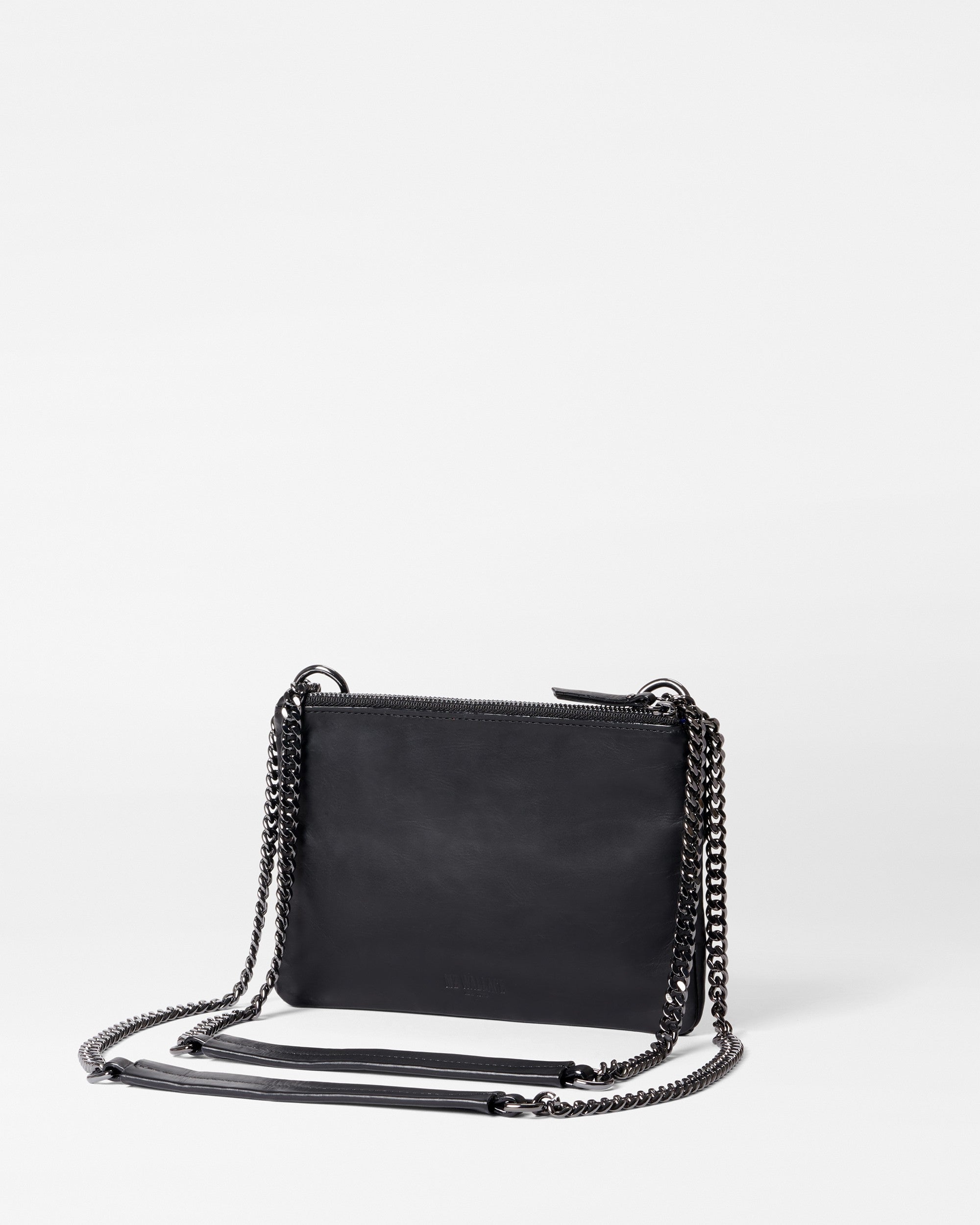 Premium Black Leather Greta Crossbody Bag for Women - Stylish & Durable Handbag for Work, Travel & Everyday Use