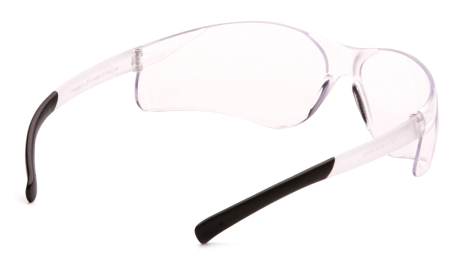 Pyramex Ztek Safety Glasses with Clear Anti-Fog Lens - ANSI Certified Protective Eyewear for Construction, Woodworking & DIY Projects