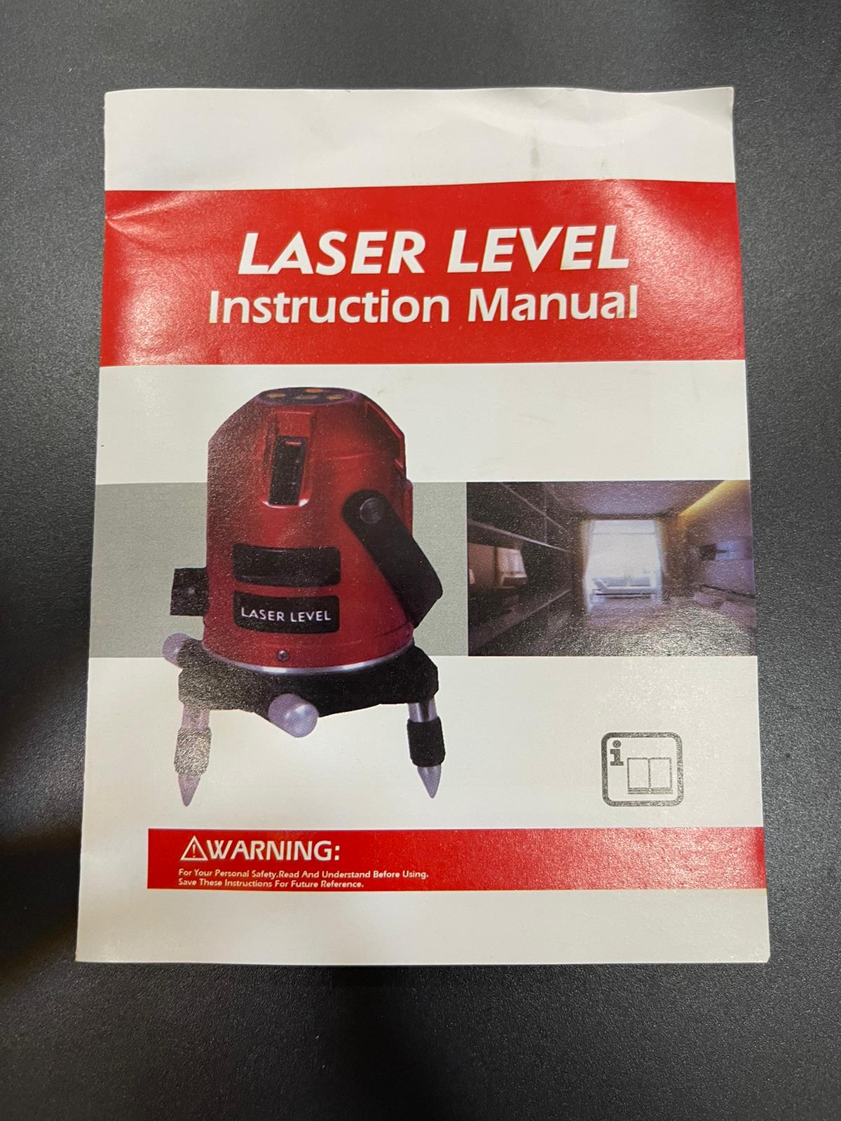 Aiguru LD5150 4B1H Self-Leveling Green Laser Level with Remote Control - 360° Cross Line Laser for Construction, Floor Tiling, Wall Alignment & DIY Projects | Model LASER AGR LD5150 4B1H