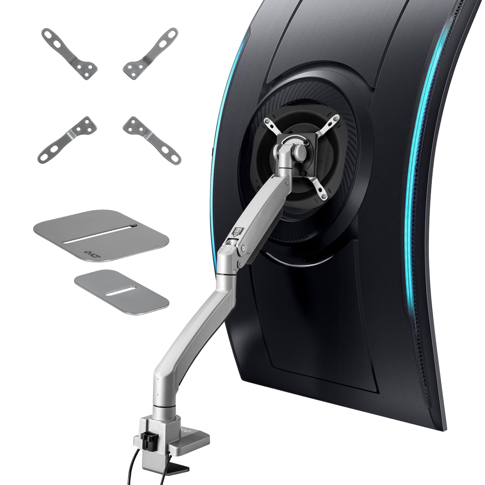 AVLT Premium Aluminum Single Monitor Arm 17