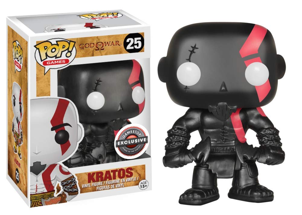 Funko POP! God of War Kratos Vinyl Figure - GameStop Exclusive Collectible - Perfect for Gaming Displays & Norse Mythology Fans